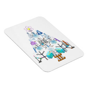 Oh Chemistry, Oh Chemist Tree Magneet