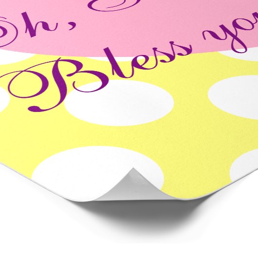 Oh, Chérie...Bless Your Heart Frameable Poster (Coin)