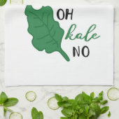 Oh chou frisé non ! Serviette de main de cuisine (Plié)