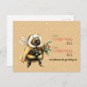 Oh, Christmas Bee, Oh, Christmas Bee Briefkaart (Voorkant / Achterkant)