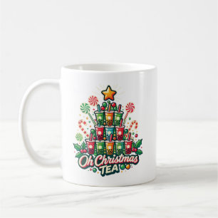 Oh Christmas Tea - Grappige Boba Bubble Tea Vakant Koffiemok