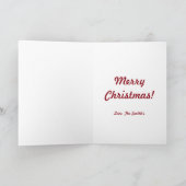 Oh Christmas Tree Doodle Feestdagen Kaart (Binnen)