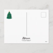 Oh Christmas Tree Postcard Feestdagenkaart (Achterkant)