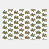 Oh Christmas Trio Envelopper les feuilles de papie (Devant 3)