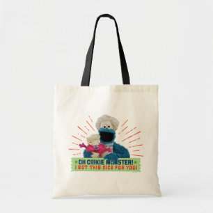 Oh Cookie Monster! Ik heb dit leuk voor je. Tote Bag