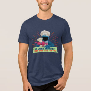 Oh Cookie Monster! Ik heb dit leuk voor je. Tri-Blend Shirt