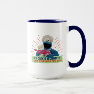 Oh Cookie Monster! Ik heb dit mooie voor je Mok