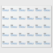 Oh Cool Text Cadeaupapier (Vlak)