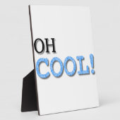 Oh Cool Text Fotoplaat (Zijkant)