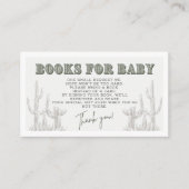 Oh Cowboy Collectie - Boeken voor Baby Kaart (Voorkant)