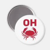 Oh Crab Magneet (Voorkant / Achterkant)