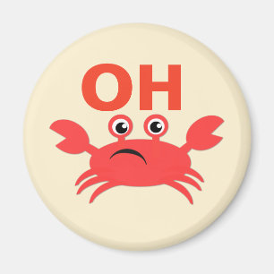 Oh Crab Magneet