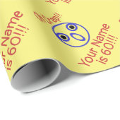 Oh Crap 60th Birthday Humor Cadeaupapier (Rol Hoek)