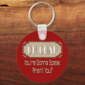 Oh Crap Sleutelhanger (Voorkant)