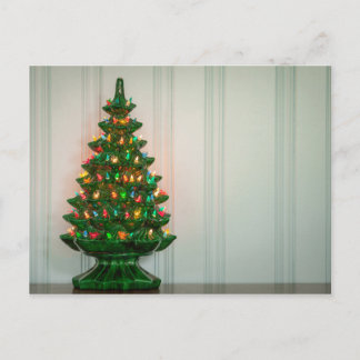 Oh de Moderne Kerstboom van het Midden van de Feestdagenkaart