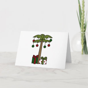 Oh de Palm van Kerstmis Feestdagen Kaart