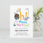 Oh, de plaatsen waar je gaat! Aankondiging afstude (Staand voorkant)