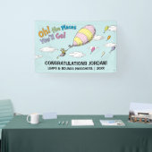 Oh, de plaatsen waar je gaat! Aankondiging afstude Spandoek (Beurs)