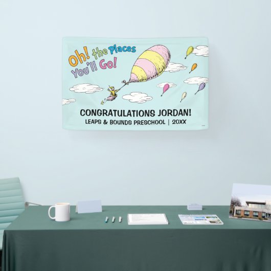 Oh, de plaatsen waar je gaat! Aankondiging afstude Spandoek (Beurs)