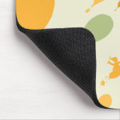 Oh, de plaatsen waar je heen gaat! Balloncontourpa Muismat (Hoek)