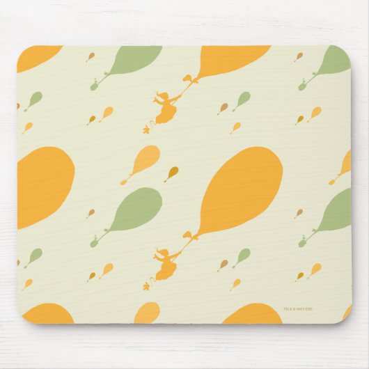 Oh, de plaatsen waar je heen gaat! Balloncontourpa Muismat (Voorkant)