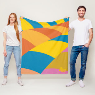 Oh, de plaatsen waar je heen gaat! Kleurrijke ball Fleece Deken