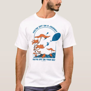 Oh, de plaatsen waar je heen gaat! "Uit op reis" T-shirt