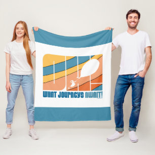 Oh, de plaatsen waar je heen gaat! "Welke reizen w Fleece Deken