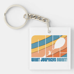 Oh, de plaatsen waar je heen gaat! "Welke reizen w Sleutelhanger