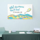 Oh! De Plaatsen Waar Je Heengaat! Jongens Verjaard Spandoek (Beurs)