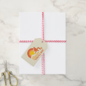 Oh, de plaatsen waar je zult komen! Landschap typo Cadeaulabel (Met Touw)
