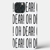 OH DEAR! Case-Mate iPhone CASE (Achterkant)