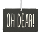 OH DEAR! LUCHTVERANTWOORDELIJKER LUCHTVERFRISSER (Voorkant)