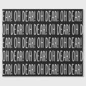 OH DEAR! WRAPPINGSPAPIER CADEAUPAPIER (Vlak)