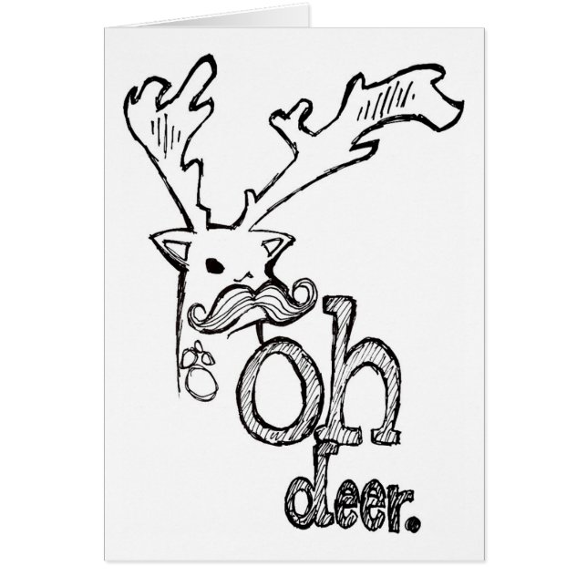 Oh Deer (Voorkant)