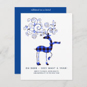 Oh Deer 2021 wat een jaar! kerstFeestdagen (Voorkant / Achterkant)