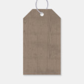 Oh Deer Baby shower Dank u Cadeau Labels – Woodlan Cadeaulabel (Achterkant)