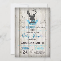 Oh Deer Baby shower Little Buck Invitation
