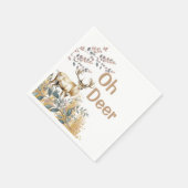 Oh Deer Baby shower Servet (Hoek)