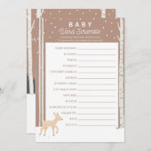 Oh Deer - Baby Word Scramble Programma (Voorkant / Achterkant)