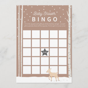Oh Deer - BINGO Baby shower Game Programma