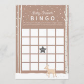 Oh Deer - BINGO Baby shower Game Programma (Voorkant)