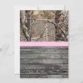 OH Deer Birthday Invitation - Girl (Dos)