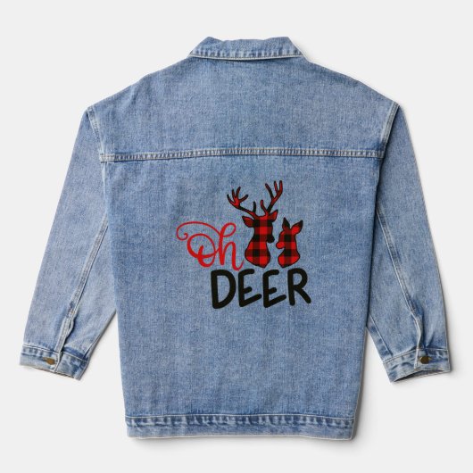 Oh Deer Bufallo Plaid (Verso)