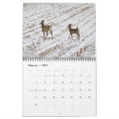 Oh, Deer ! Calendrier 2026 sur 12 mois (Feb 2027)