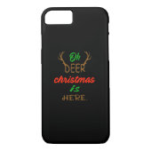 Oh Deer Christmas Celebration Holiday Design Case-Mate iPhone Case (Achterkant)