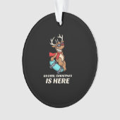 Oh Deer Christmas Is Here Skateboarding Deer Graph (devant)