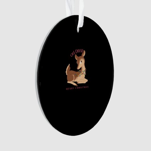 Oh Deer Christmas Modern Design (devant)