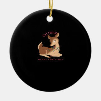 Oh Deer Christmas Modern Design Keramisch Ornament