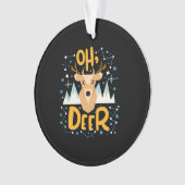 Oh Deer Christmas Pun (devant)